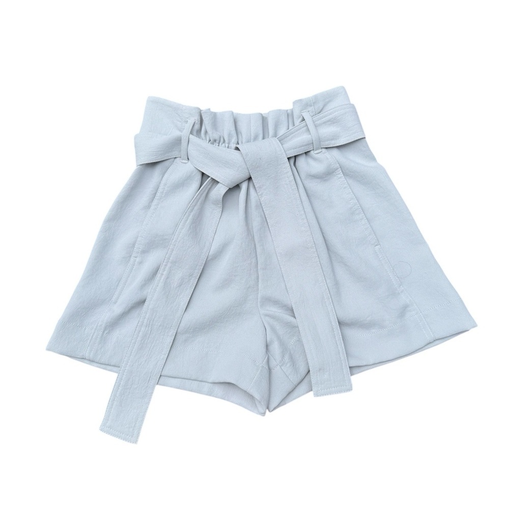 Aritzia Wilfred Paperbag High Waisted Shorts Size 0 Gray
